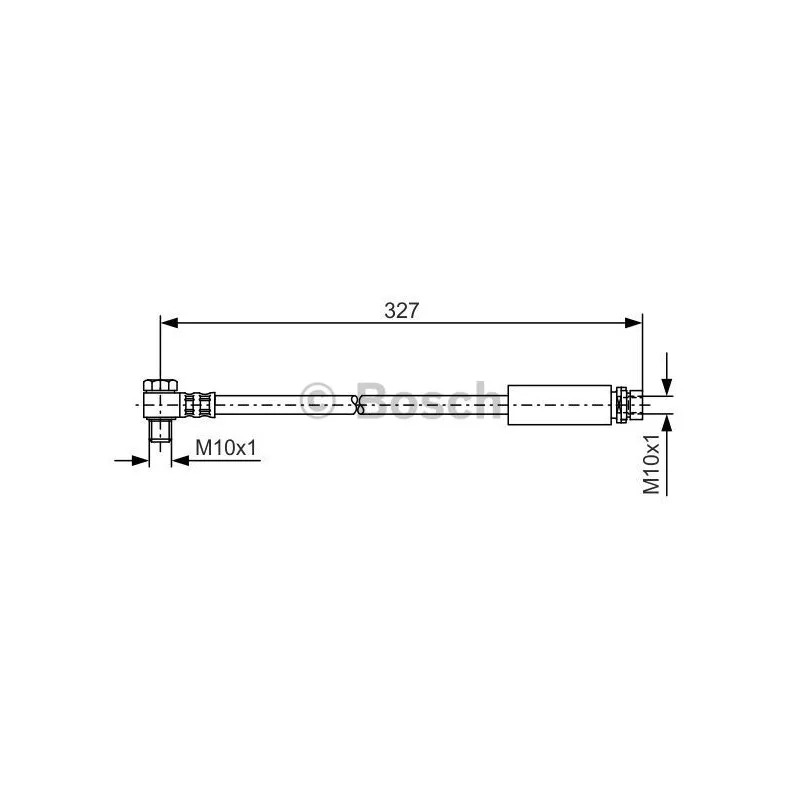 Flexible de frein BOSCH 1 987 476 098