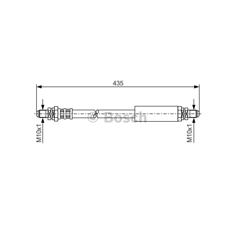 Flexible de frein BOSCH 1 987 476 104