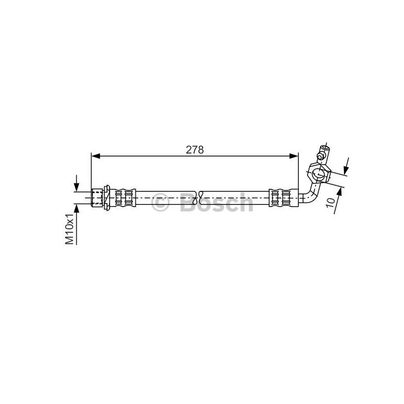 Flexible de frein BOSCH 1 987 476 113
