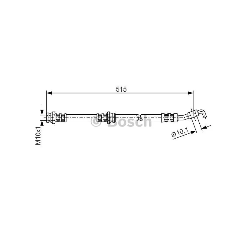 Flexible de frein BOSCH 1 987 476 114
