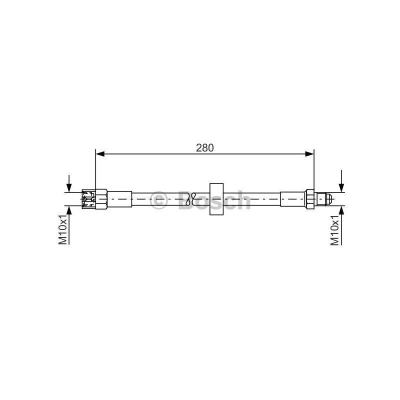 Flexible de frein BOSCH 1 987 476 117