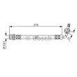 Flexible de frein BOSCH 1 987 476 127 - Visuel 1