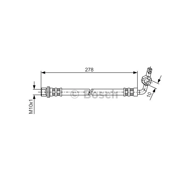 Flexible de frein BOSCH 1 987 476 127