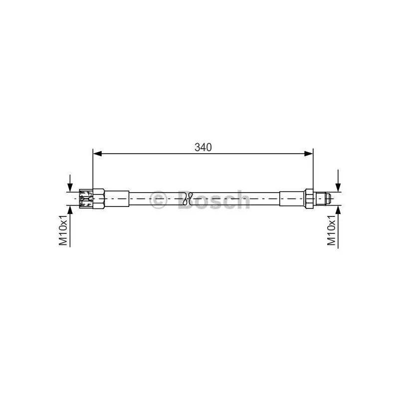 Flexible de frein BOSCH 1 987 476 129