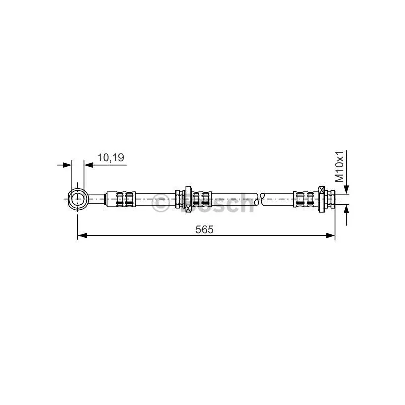 Flexible de frein BOSCH 1 987 476 132