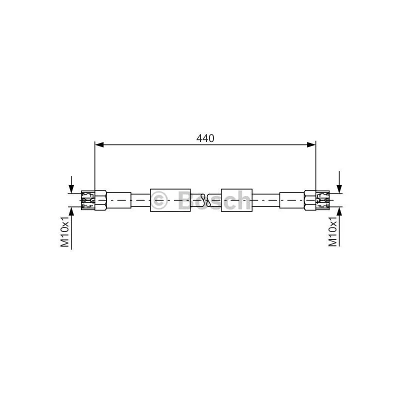 Flexible de frein BOSCH 1 987 476 139