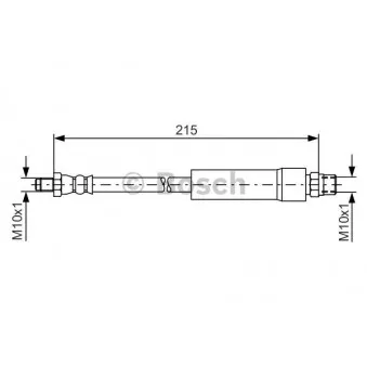 Flexible de frein BOSCH 1 987 476 142