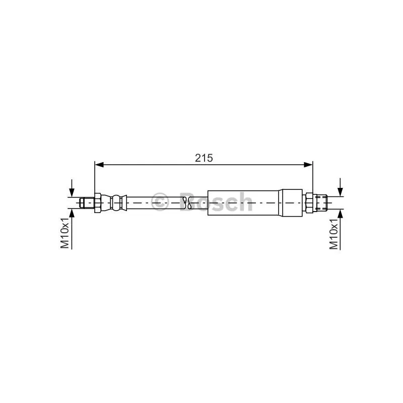 Flexible de frein BOSCH 1 987 476 142