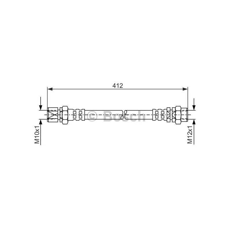 Flexible de frein BOSCH 1 987 476 144