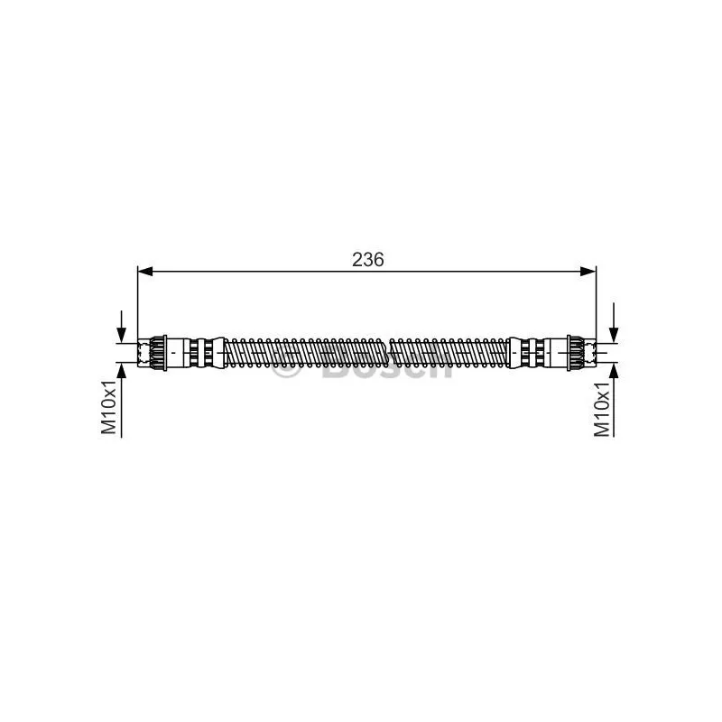 Flexible de frein BOSCH 1 987 476 148