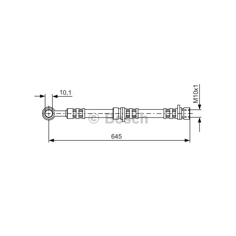 Flexible de frein BOSCH 1 987 476 155