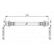 Flexible de frein BOSCH 1 987 476 165 - Visuel 1