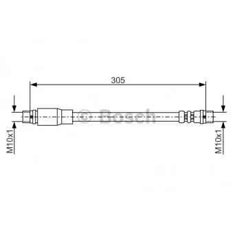 Flexible de frein BOSCH 1 987 476 171