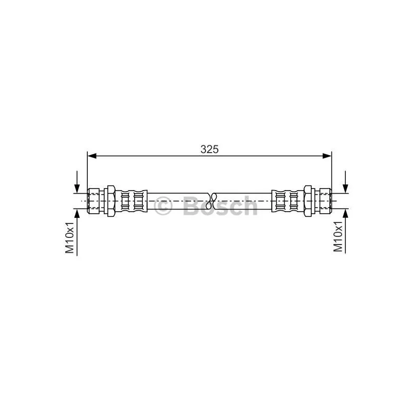 Flexible de frein BOSCH 1 987 476 177