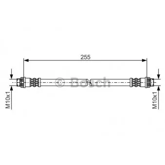 Flexible de frein BOSCH 1 987 476 178