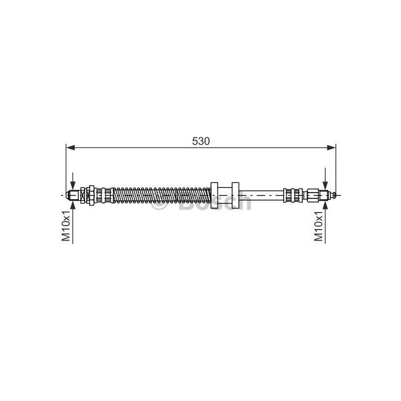Flexible de frein BOSCH 1 987 476 179
