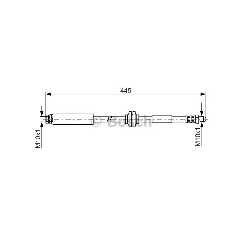 Flexible de frein BOSCH 1 987 476 180
