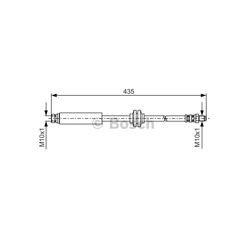 Flexible de frein BOSCH 1 987 476 182
