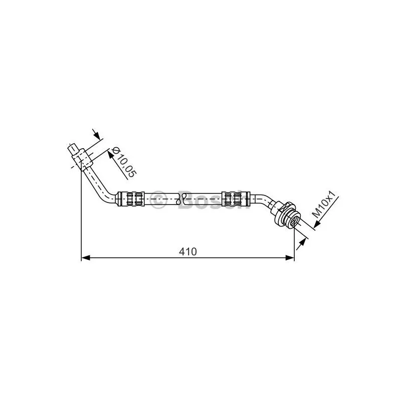 Flexible de frein BOSCH 1 987 476 197
