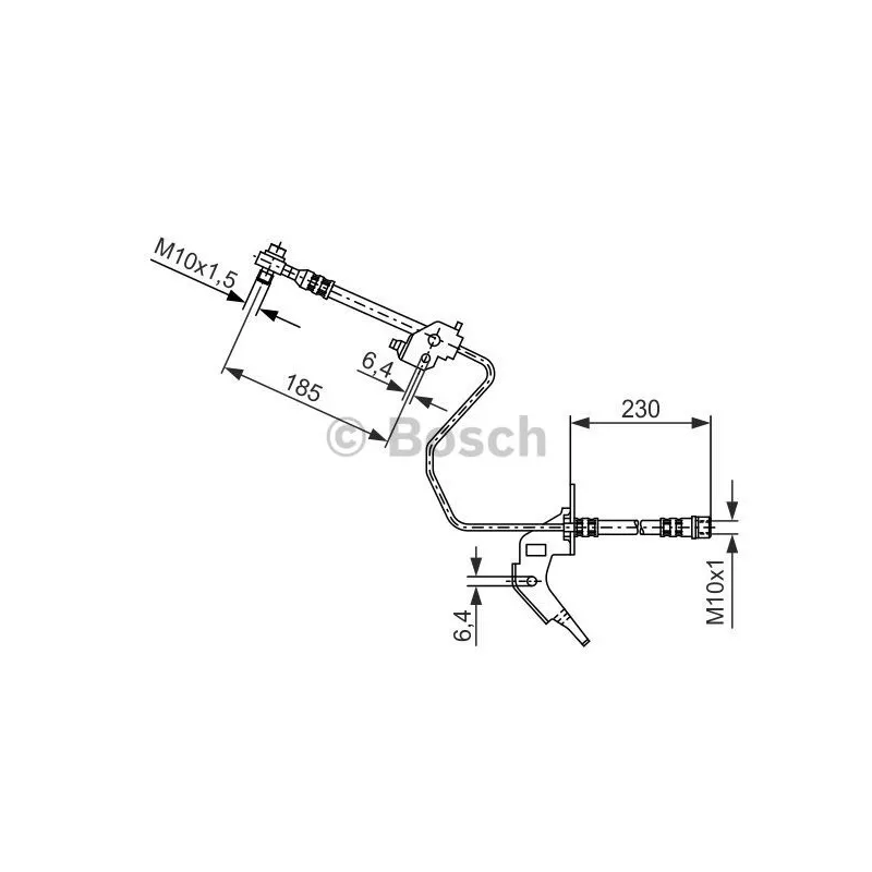 Flexible de frein BOSCH 1 987 476 200