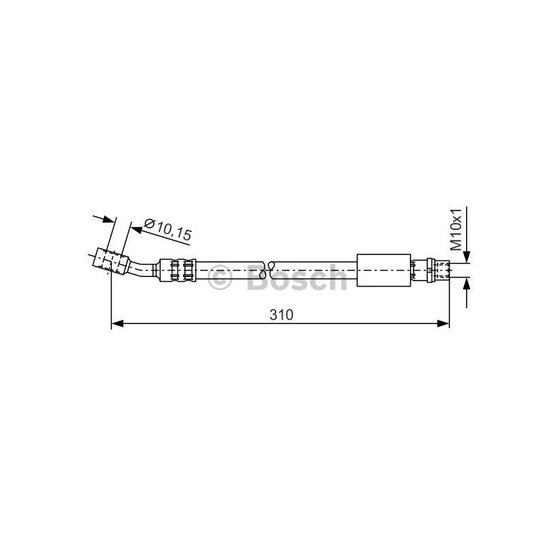 Flexible de frein BOSCH 1 987 476 202