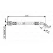 Flexible de frein BOSCH 1 987 476 207 - Visuel 1