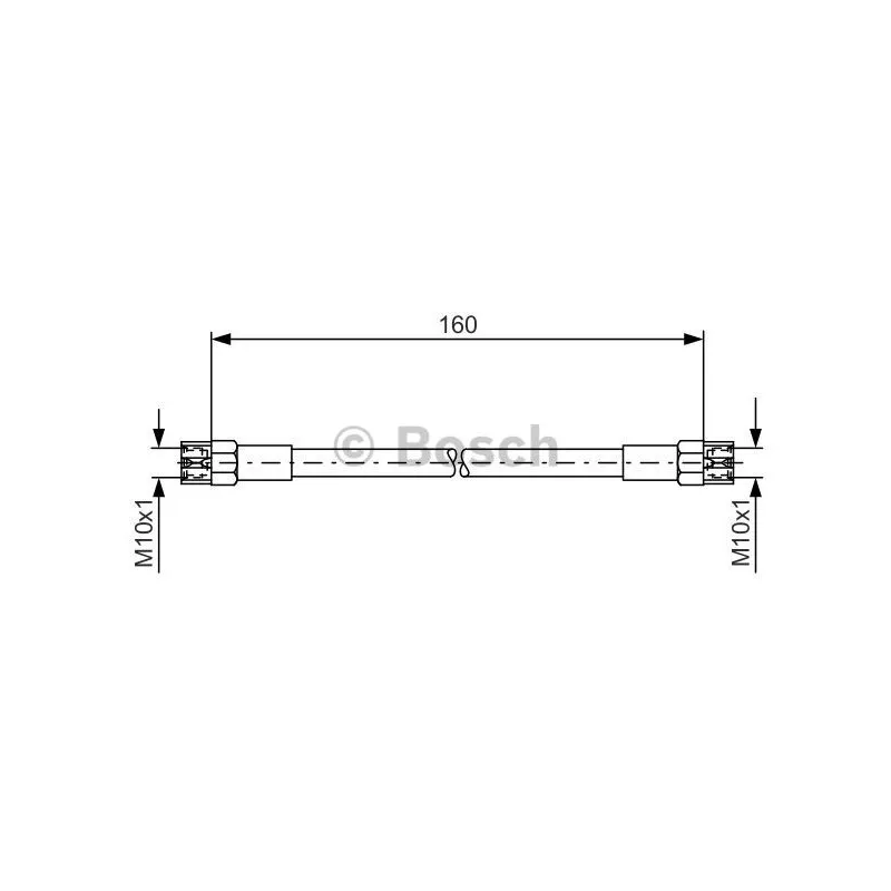 Flexible de frein BOSCH 1 987 476 220