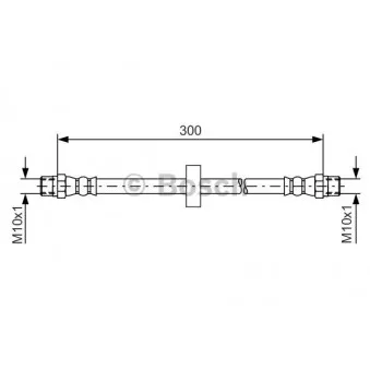 Flexible de frein BOSCH 1 987 476 226