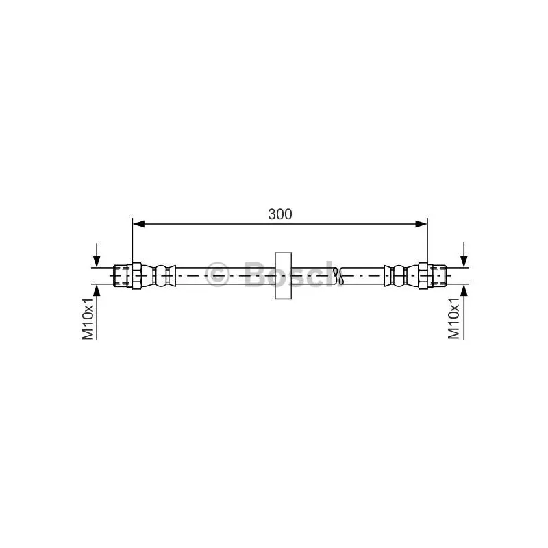 Flexible de frein BOSCH 1 987 476 226