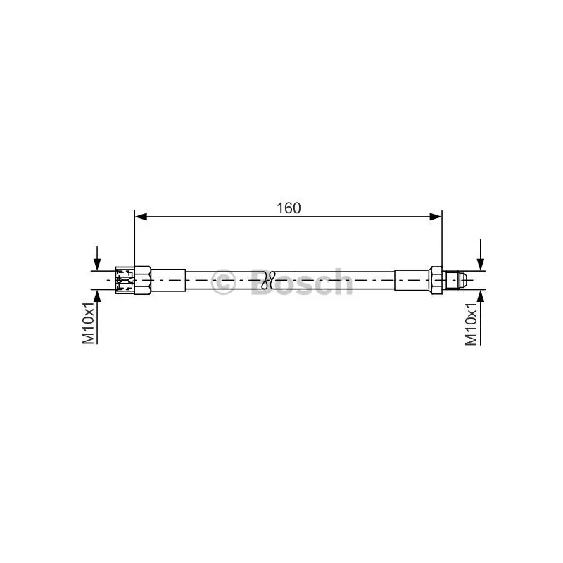 Flexible de frein BOSCH 1 987 476 230