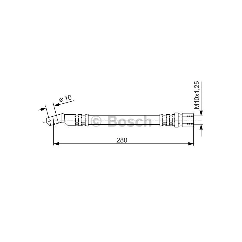 Flexible de frein BOSCH 1 987 476 238