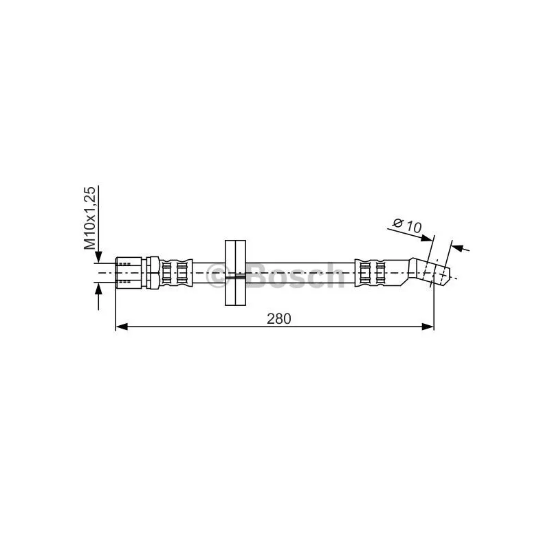 Flexible de frein BOSCH 1 987 476 239