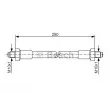 Flexible de frein BOSCH 1 987 476 267 - Visuel 1