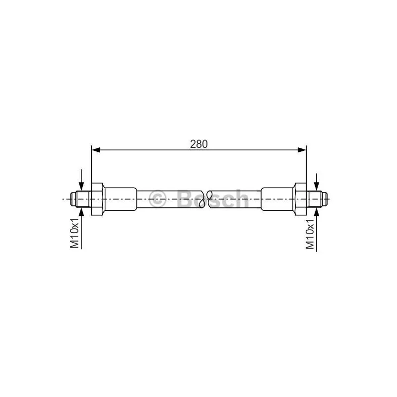 Flexible de frein BOSCH 1 987 476 267