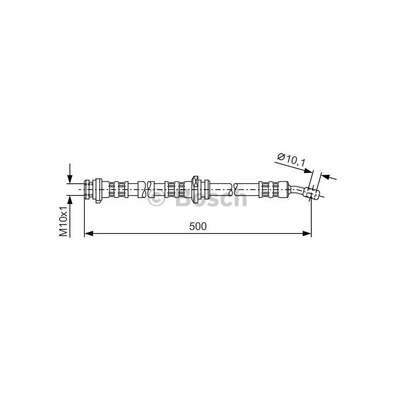 Flexible de frein BOSCH 1 987 476 279