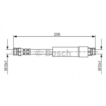 Flexible de frein BOSCH 1 987 476 284