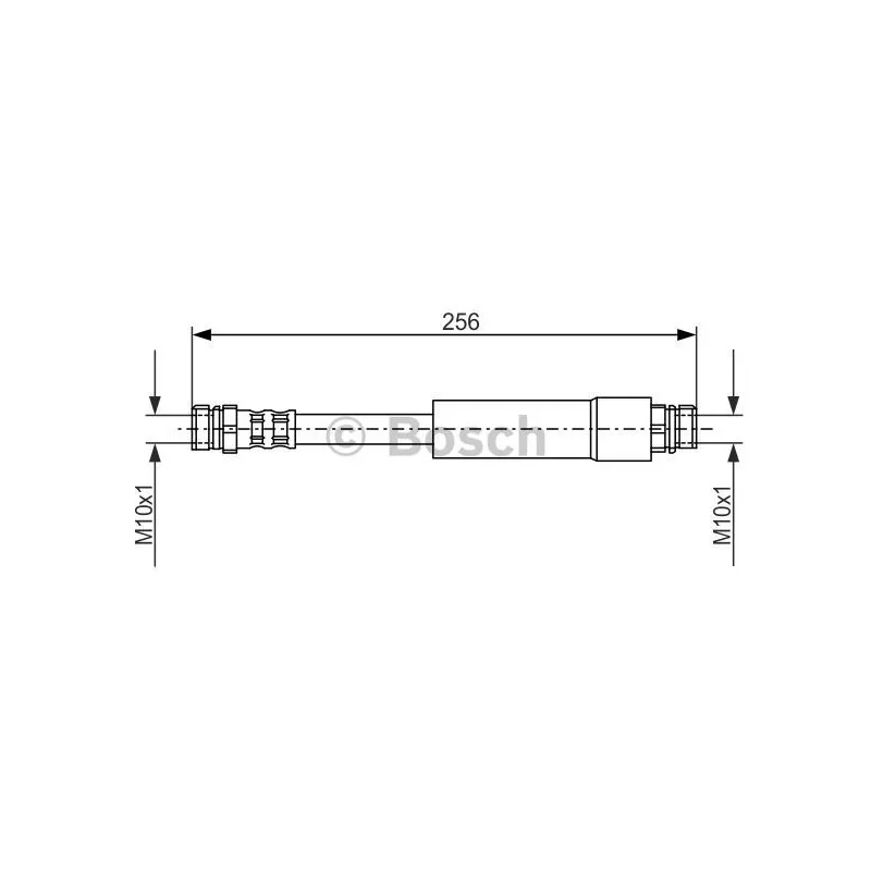 Flexible de frein BOSCH 1 987 476 284