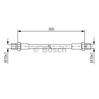 Flexible de frein BOSCH 1 987 476 286