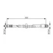 Flexible de frein BOSCH 1 987 476 293 - Visuel 1