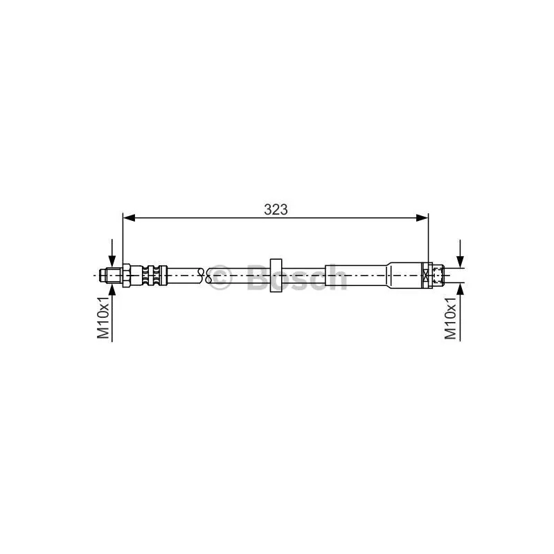 Flexible de frein BOSCH 1 987 476 293