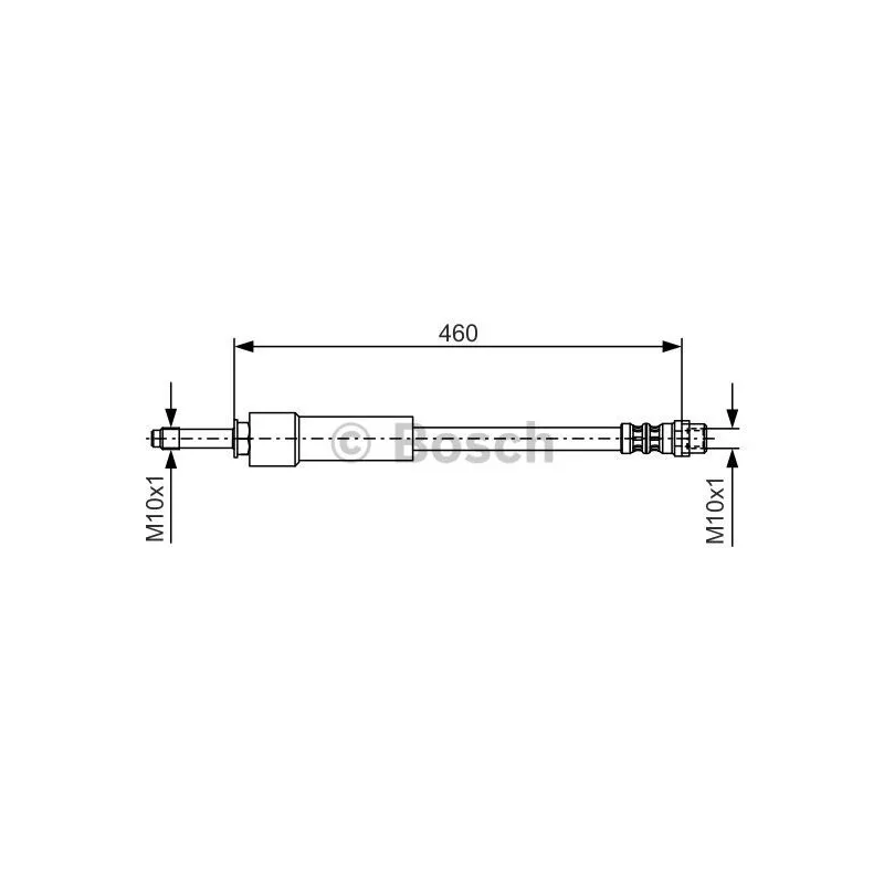 Flexible de frein BOSCH 1 987 476 297