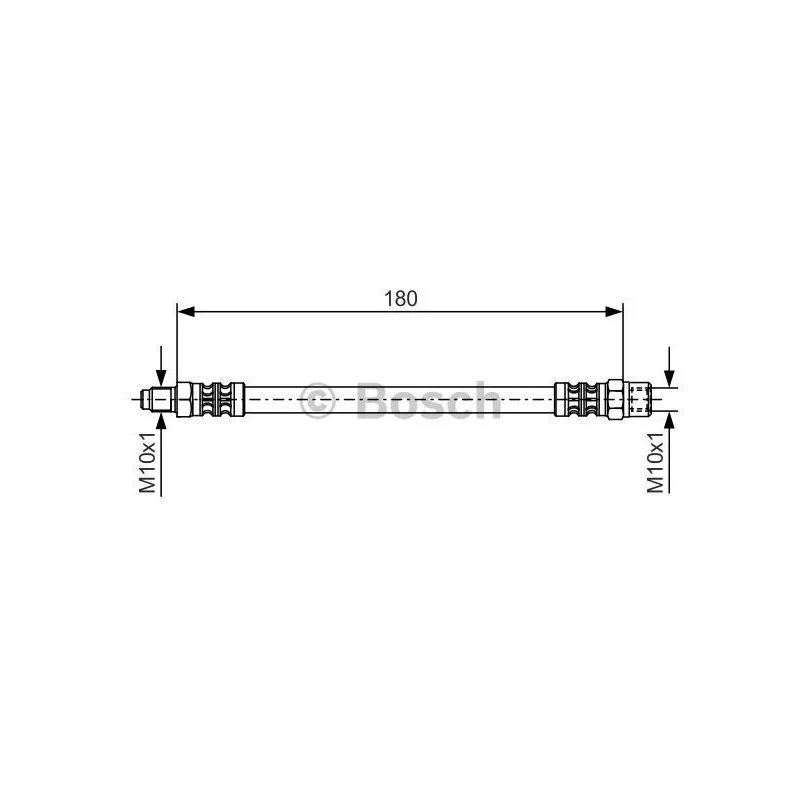 Flexible de frein BOSCH 1 987 476 302