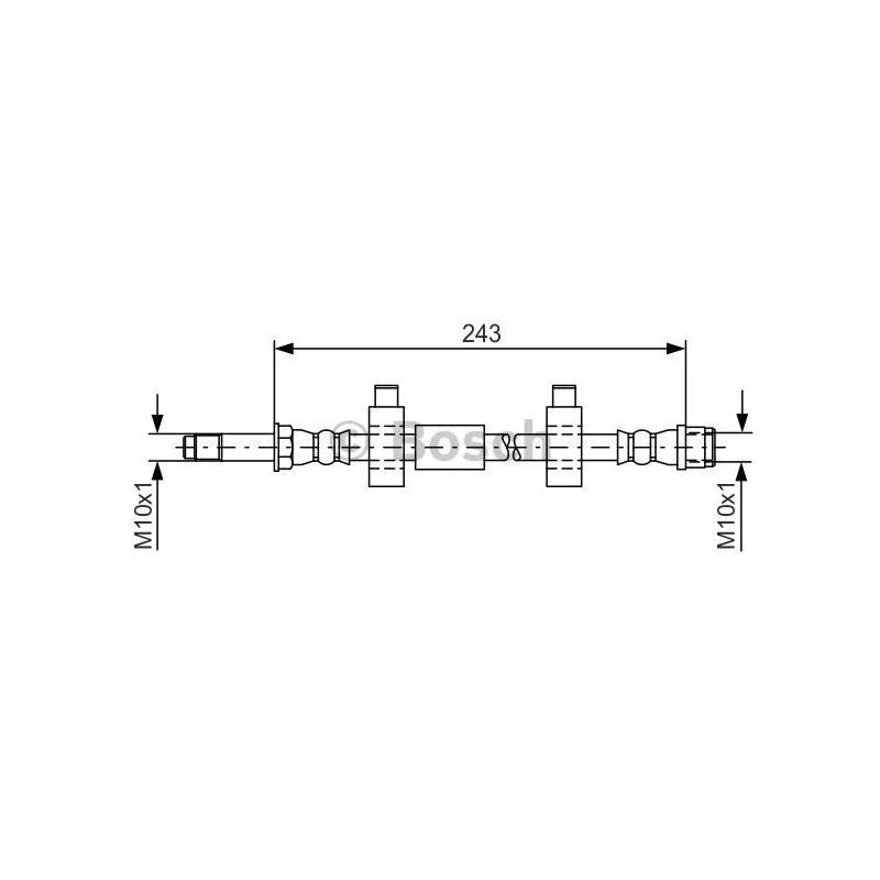 Flexible de frein BOSCH 1 987 476 320