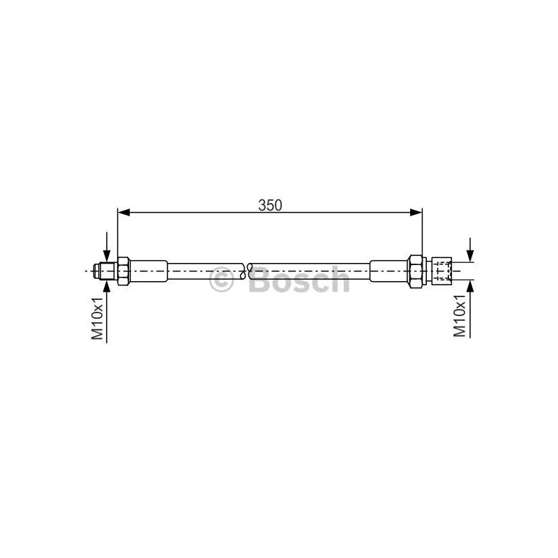 Flexible de frein BOSCH 1 987 476 324