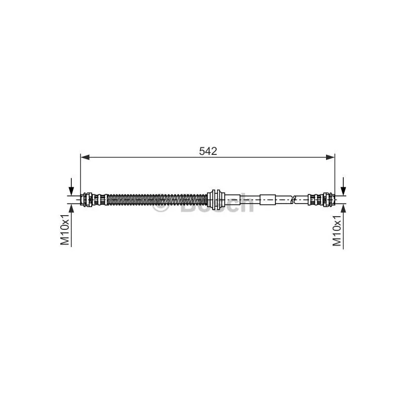 Flexible de frein BOSCH 1 987 476 325