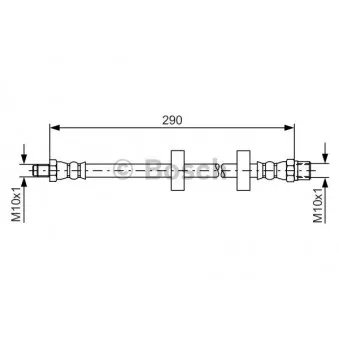 Flexible de frein BOSCH 1 987 476 334