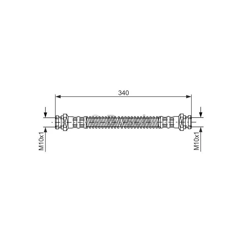 Flexible de frein BOSCH 1 987 476 343