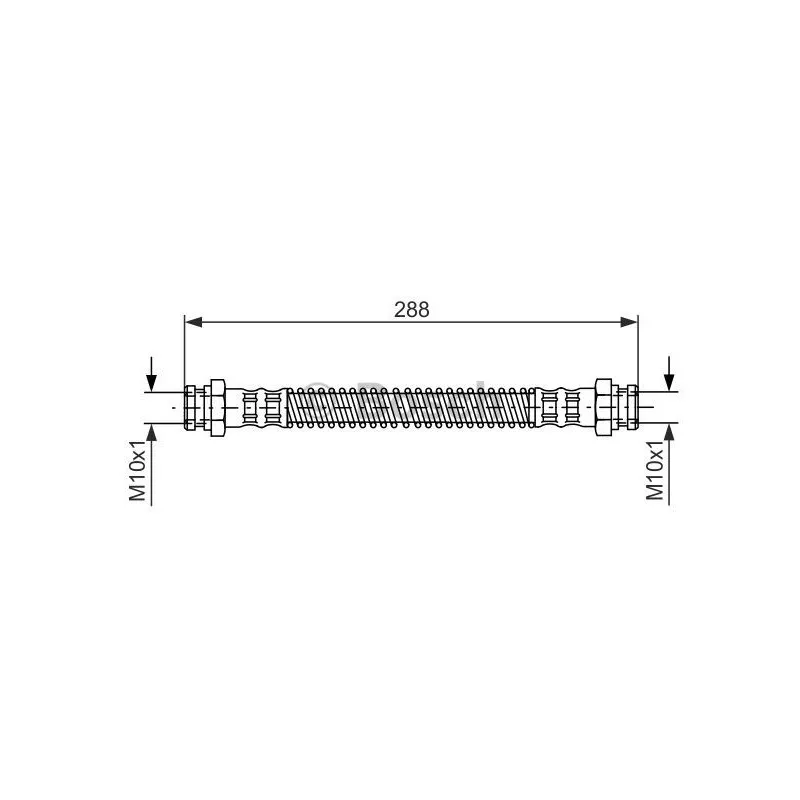 Flexible de frein BOSCH 1 987 476 344