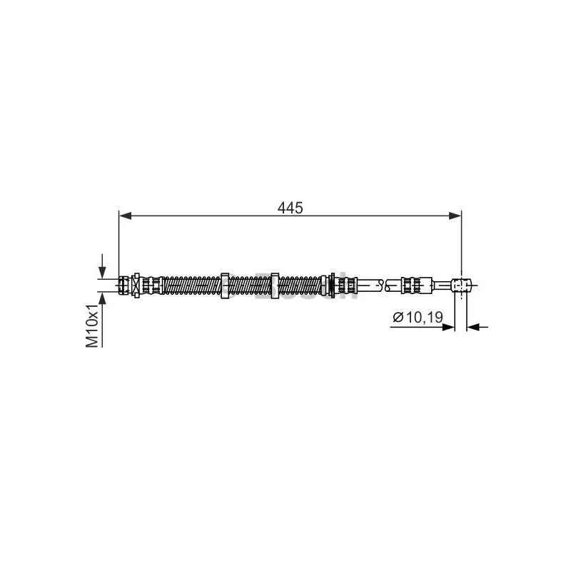 Flexible de frein BOSCH 1 987 476 354