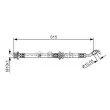 Flexible de frein BOSCH 1 987 476 363 - Visuel 1